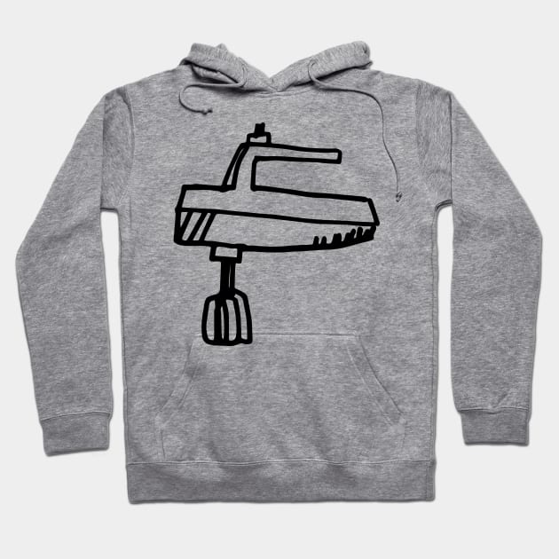 Hand Mixer Hoodie by SWON Design